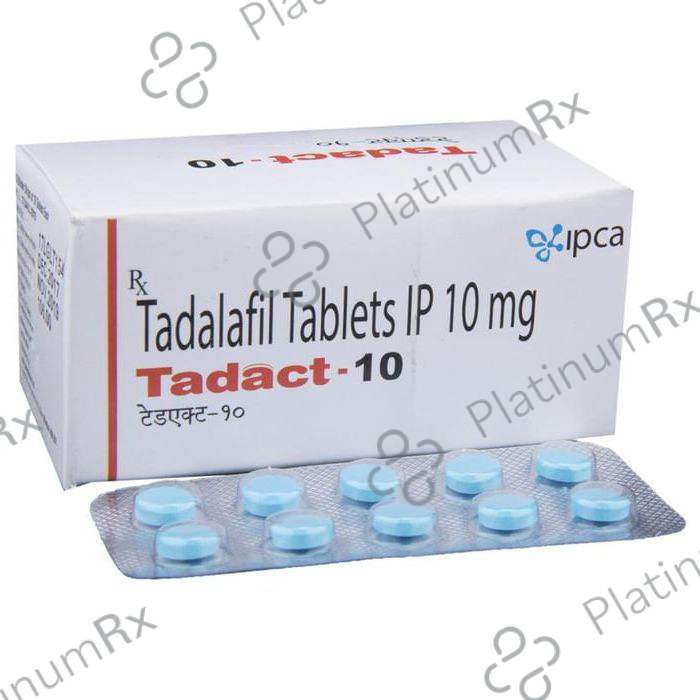 Tadact 10mg Tablet 10s: View Uses, Side Effects, Price and Substitute ...