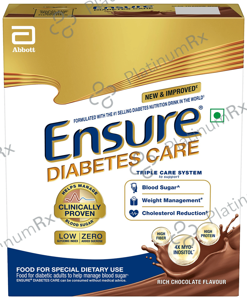 Ensure Rx Samples Buy Ensure Diabetes Care Chocolate Flavour Powder 200gm Online: Uses ...