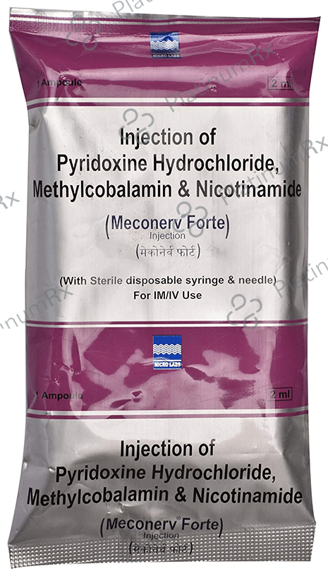 Meconerv Forte Injection 2ml: View Uses, Side Effects, Price and ...