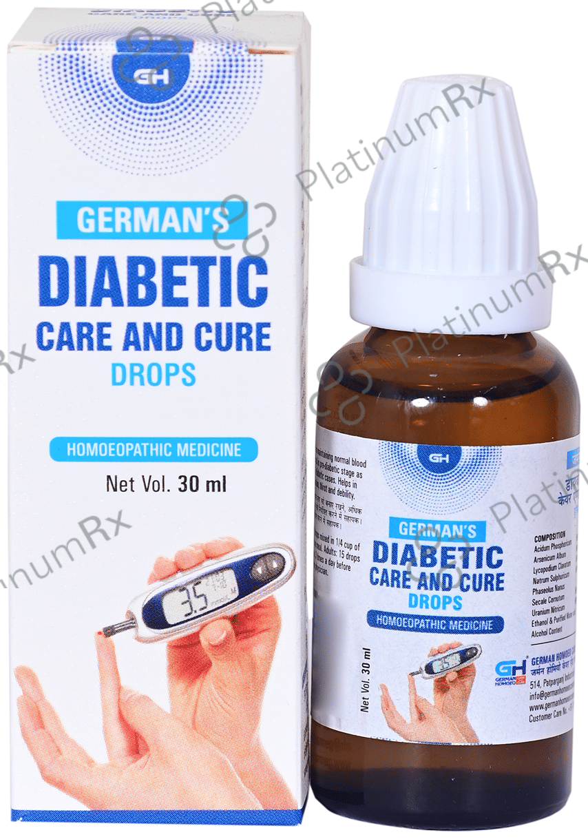 German's Diabetic Care and Cure Drop: View Uses, Side Effects, Price ...