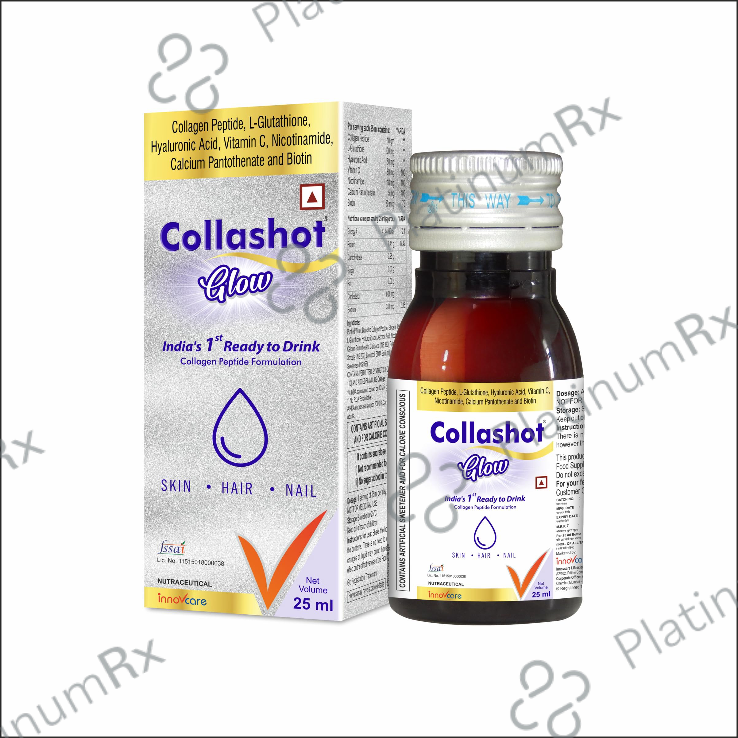 collagen forte platinum l-glutathione reviews Buy Collashot Glow 10000mg Solution 25ml Online: Uses, Side Effects and Price Let’s talk peptides., I’ve teamsb Concentration:1000 MCG/ML