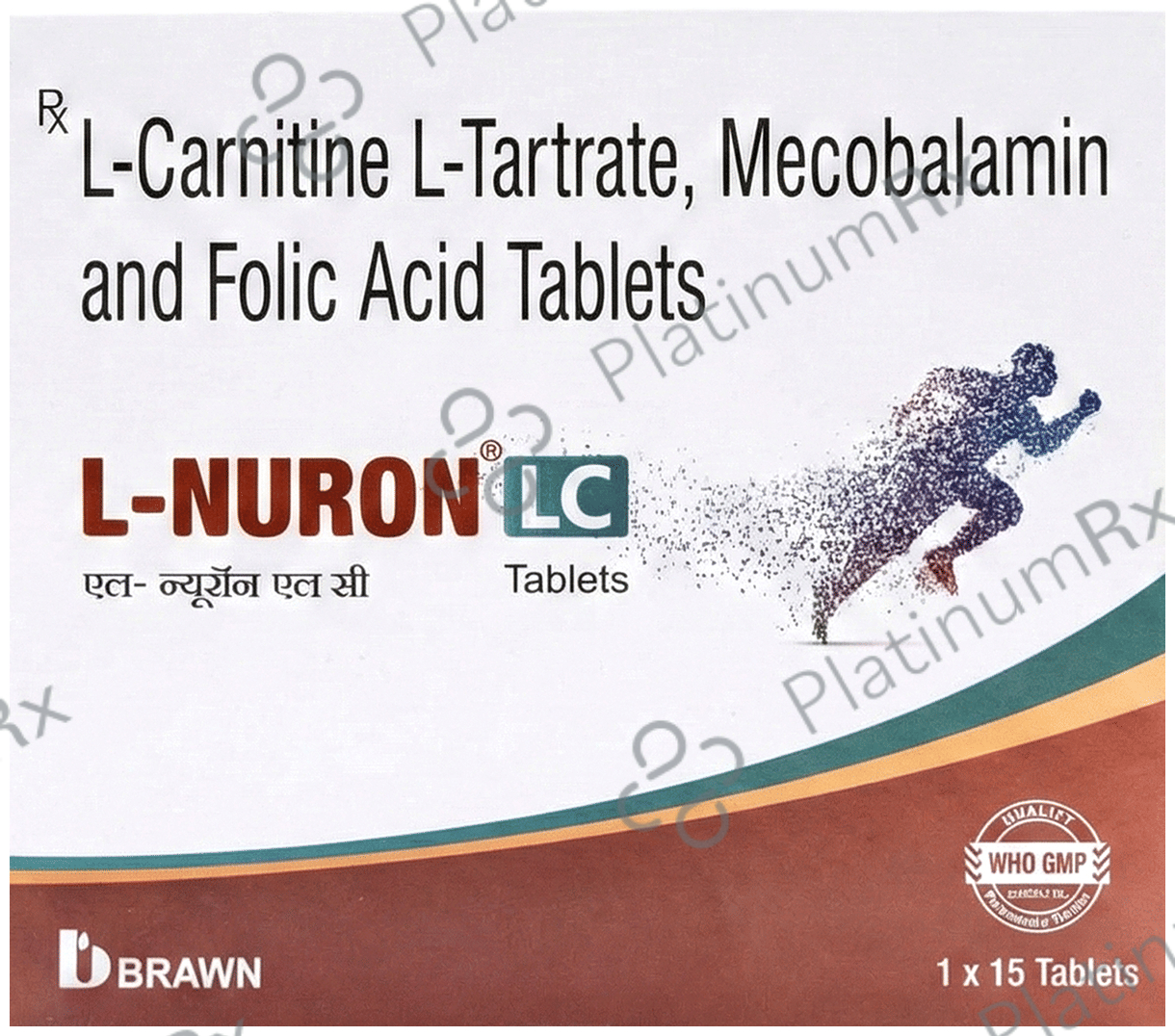 l-carnitine l-tartrate mecobalamin & folic acid tablets Nurokript LC Tablet L Nuron LC Tablet 15s: