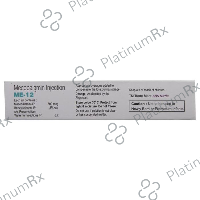 b12 injection name in india ME B12 Injection 1ml: View Uses, Side Effects, Price and Substitute