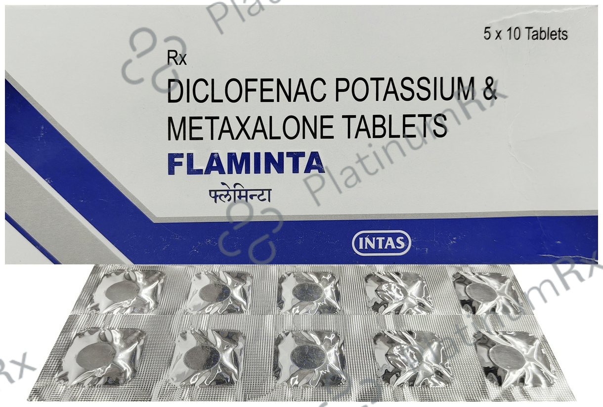 Falminta Tablet Flaminta 50/400mg Tablet 10s: View Uses, Side Effects, Price and ...