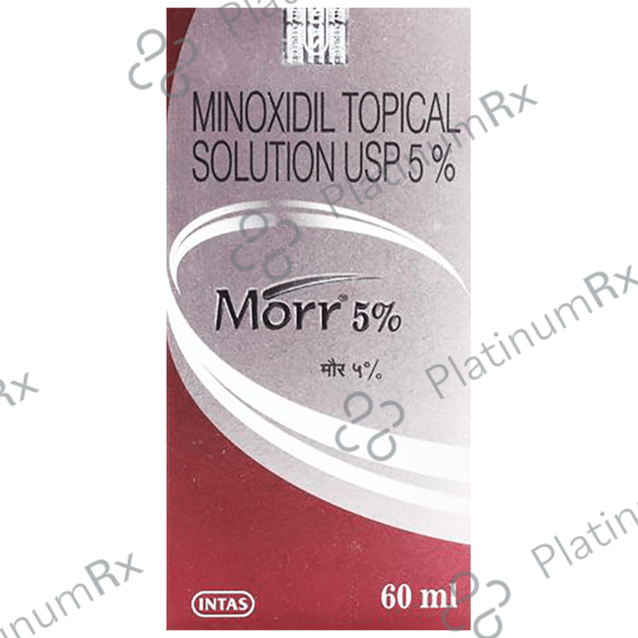 Morr 5% Solution 60ml: View Uses, Side Effects, Price and Substitute ...