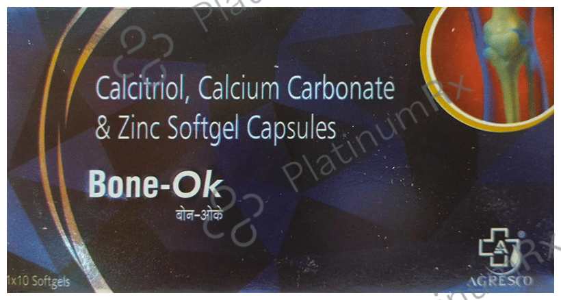 Bone Ok Softgel Capsule 10s: View Uses, Side Effects, Price and ...