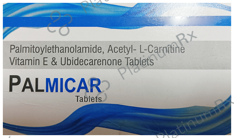palmitoylethanolamide acetyl l carnitine vitamin e tablets uses Palmicar 100mg/600mg Capsule: View Uses, Side Effects, Price and Substitute