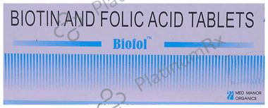 Biofol 5000/5000mcg Tablet 10s | Uses, Price & Substitutes