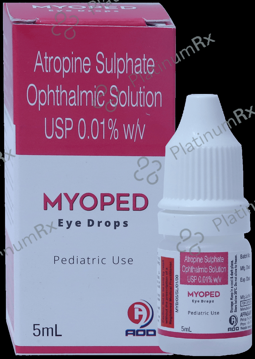 Myoped Eye Drop - Save 20% on Substitute Medicine