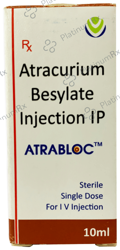 Atrabloc 10mg Injection 10ml: View Uses, Side Effects, Price and ...