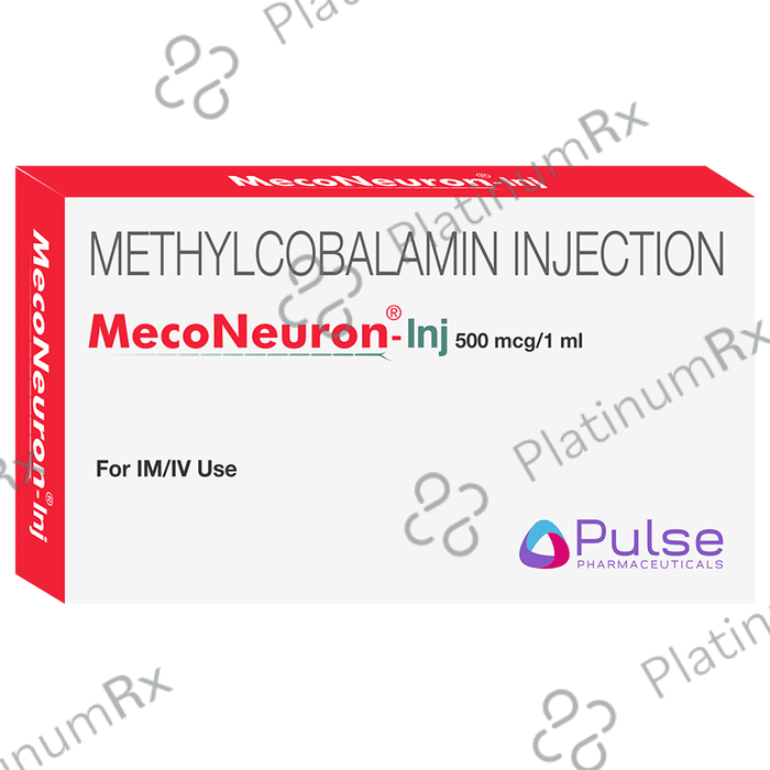 Meconeuron Inj Meconeuron 500mcg Injection 1ml - Save -67% on Substitute Medicine
