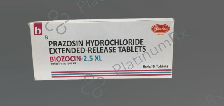 Buy Biozocin 2.5mg XL Tablet 15s Online: Uses, Side Effects and Price ...